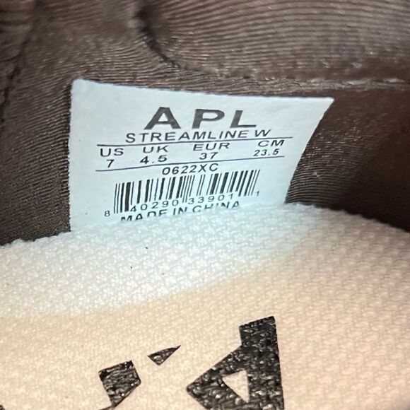 APL Women's Streamline Sneaker in Chocolate/Cobalt/Multi. Size 7. New in Box! - Picture 11 of 15